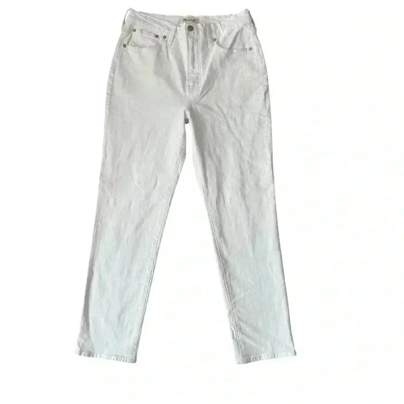 Madewell The Perfect Vintage Jean in Tile White - Picture 3 of 16
